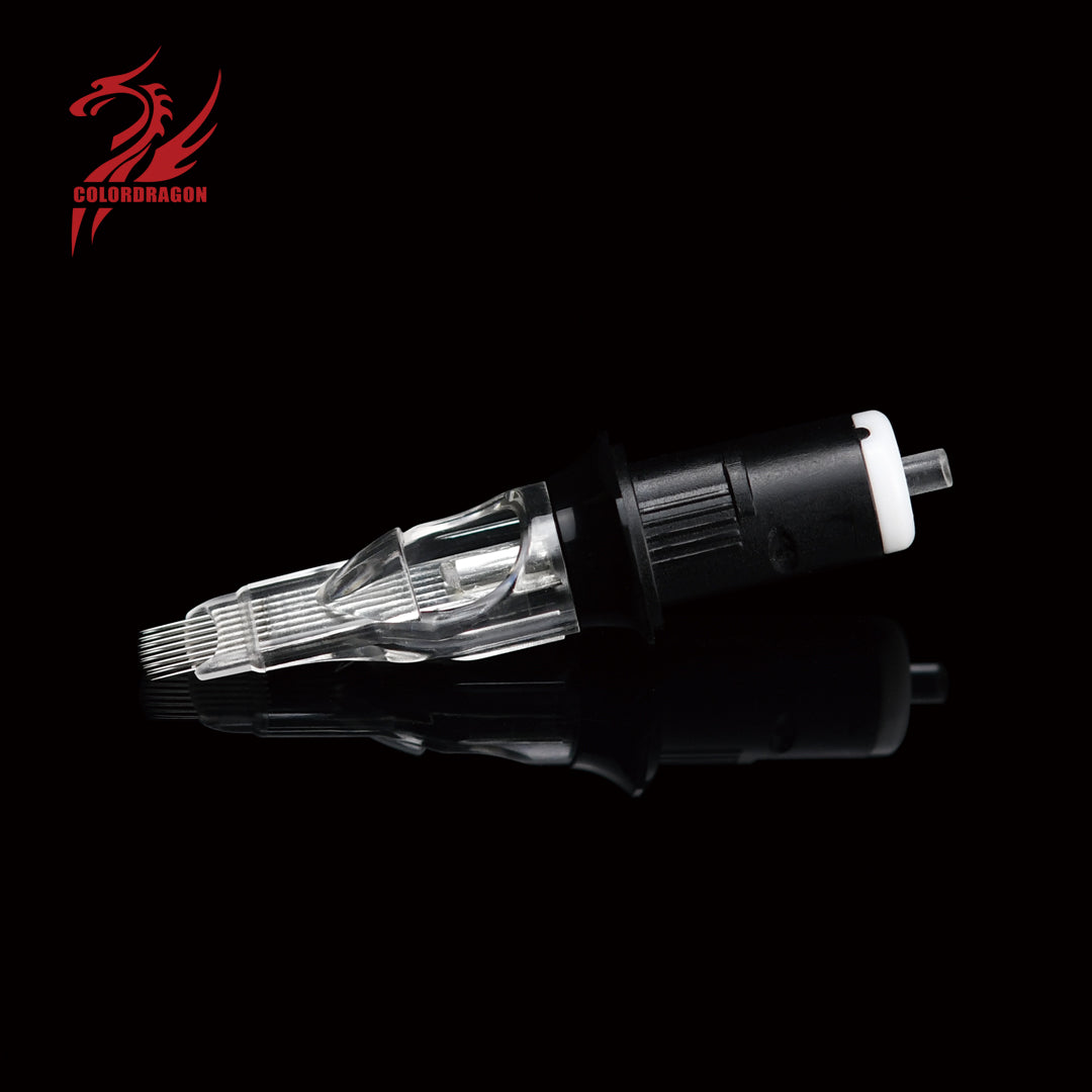Colordragon Tattoo Cartridge Needles 10# Bugpin Curved Magnum & Closed ...